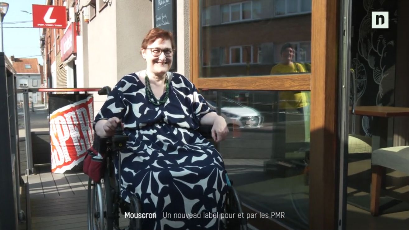 reportage notele mouscron et ses pionnieres de l accessibilite