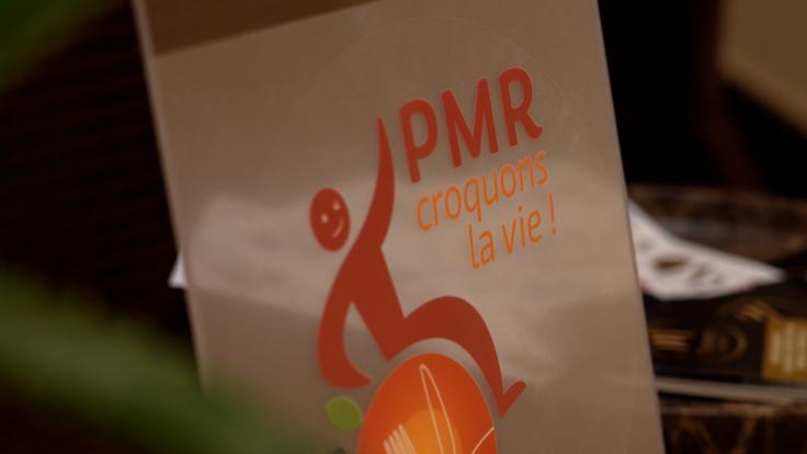 pmr croquons la vie logo sur affiche