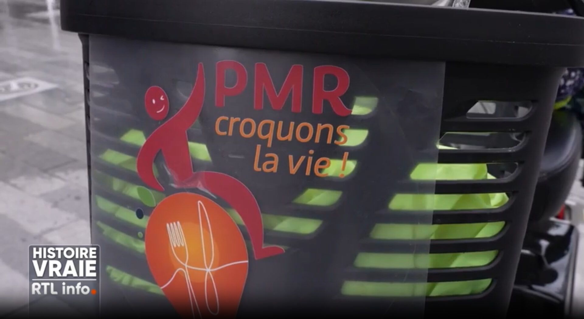 PMR Croquons La Vie - Interview RTL Info de Michèle et son projet